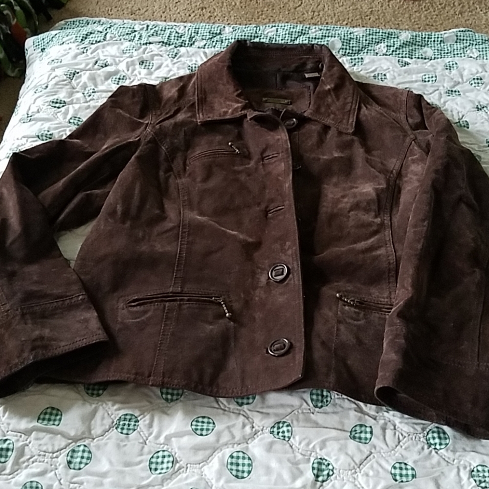Leather jacket